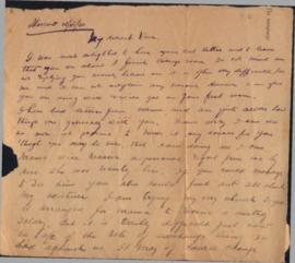 Letter to Vera, Moscow