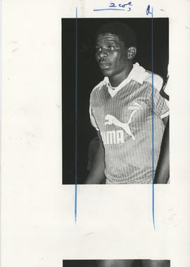 Kaizer Chiefs individual players, descriptions at the reverse side of photographs