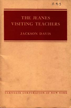 Jackson Davis: The Jeanes Visiting Teachers