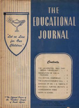 Educational Journal, Volume 27, Number 8
