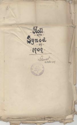 Roll of the Synod of 1909