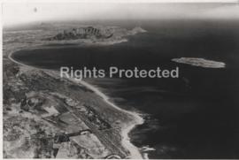 Aerial view of Robben Island