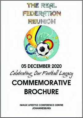 Federation professional League, Teams commemorative brochure, 1972-1990, Reunion