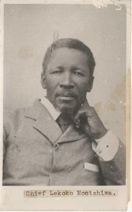 Chief Lekoka Montsioa
