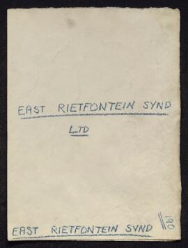 East Rietfontein Syndicate, Ltd.