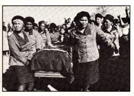 Funeral of Victoria Mxenge