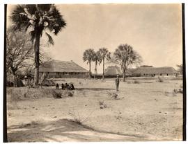 German Mission Station at Namakunde on boundary of Angola and South West Africa