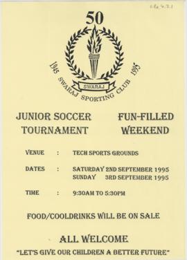 Junior Soccer Tournament