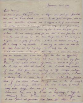 Letter to Dorah, Moscow