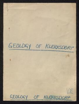 Geology of Klerksdorp