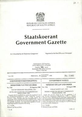 Government notice