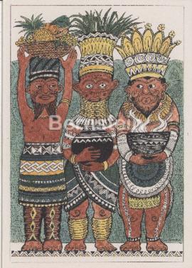 Three Kings, greeting card for the British Defence and Aid Fund for South Africa, and The Canon C...