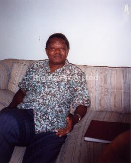 Philip Kgosana at his home