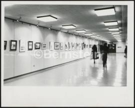 Photos taken at an exhibition of Hilda's art