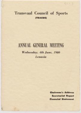 Annual General Meeting, Report