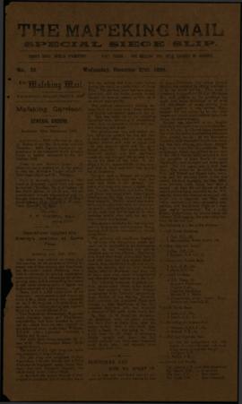 27 December 1899 Issue Number 39