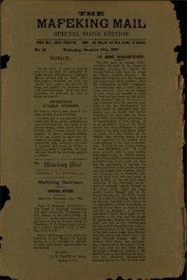 13 December 1899 Issue Number 32