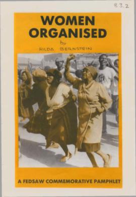 'Women organised - A FEDSAW commemorative pamphlet'