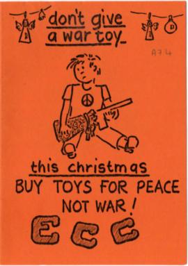 Anti-War Toys Campaign, Durban