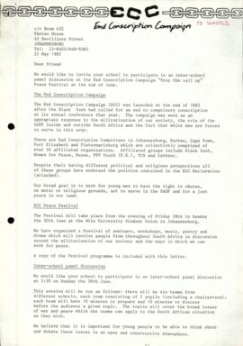 Press Releases, 1985