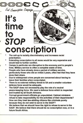 It's time to stop conscription