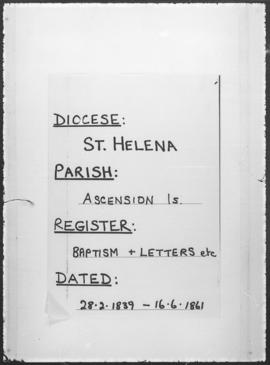 Baptism and Letters