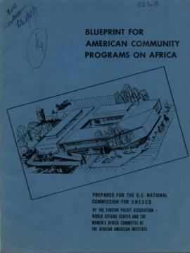 "Blueprint for American Community Programs on Africa" 