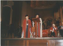 Photos from the Award of the Honorary Degree of Doctor of Law to Hilda and Rusty 1