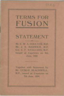 'Terms for Fusion'