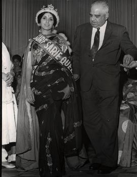 A. M. Moolla with Dolly Perumal