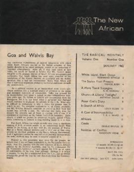 The New African: The radical review, Volume 1, Number 1-12