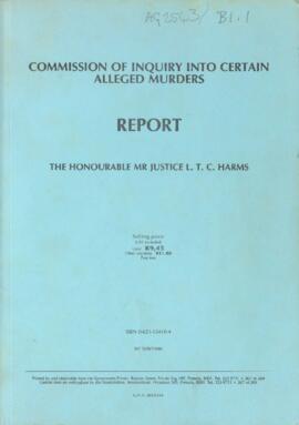 Report of the Harms Commission