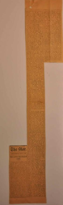Press clippings on 'Native Affairs' 1920's. (Folio item)  5