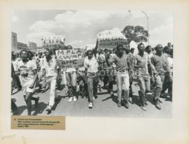 Wits students commemorate the Sharpeville and Langa massacres in Johannesburg