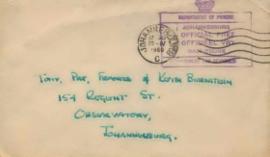 Correspondence from prison, to Toni, Frances, Patrick and Keith; two letters from children to Rusty