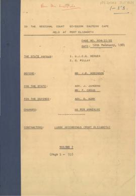 Court Records - Volume 1 (Pages 1-53).