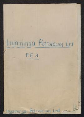 Inyaminga (Inhaminga) Petroleum Ltd. Portuguese East Africa