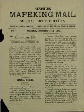 13 November 1899 Issue Number 9