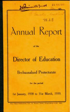 Report on Education in the Bechuanaland Protectorate 