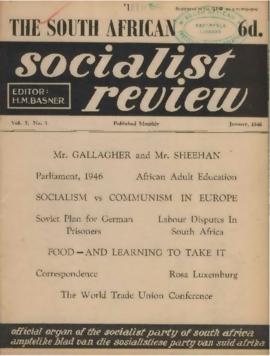 Socialist Review, Volume 3, Number 1-2