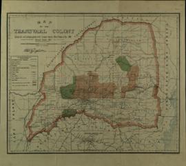 Map of the Transvaal Colony