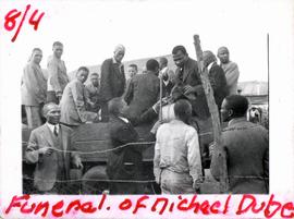 Funeral of Michael Dube