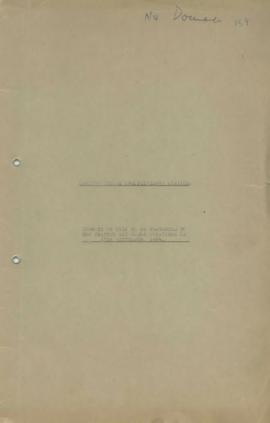 Summary of Case to be presented to the Traffic and Works Committee on 17th September 1964 Carlton...