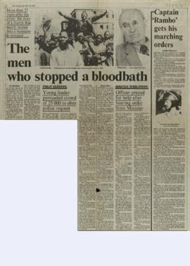 The Sunday Star: The men who stopped a bloodbath