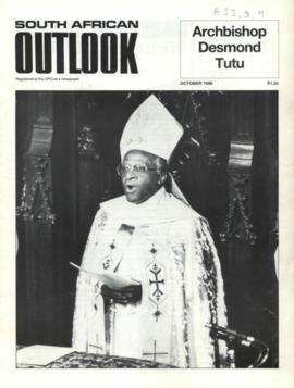 South African Outlook Archbishop Desmond Tutu