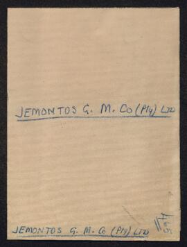 Jemoutos G. M. Co., Ltd. (Pty.)