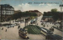 2 postcards from Berlin to Vera and Dora, depicting the Old Museum and the Potsdamer Platz