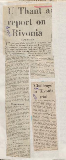 Press cuttings pages 1963