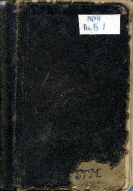 Diary book for 1896