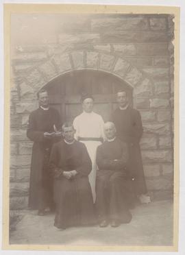 English scenes and churches, group of South African bishops and clergy